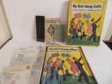 Stamp Collection lot, Boy Scout cover