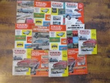 13 Automotive Magazines, True Automotive, 1950's and 60's