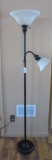 Two light floor lamp