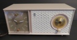 Zenith Clock Radio Model J-514, late 50's/60's, 12 1/2