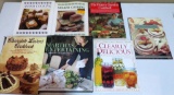 Seven Cookbooks: Amish, Shaker, Martha Stewart