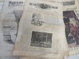 Nine Early Newspapers 1886 to 1920