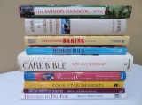 Nine Cookbooks, Farm Cooking, Baking and Desserts
