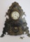 Bradley and Hubbard metal ornate mantle clock, 20