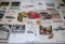 20+ pieces 1930's , 40's and 50's automobile advertising