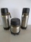 Three E3 Thermos