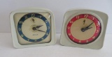 Two Vintage Lux Alarm clocks, Apollo and Venus, 4