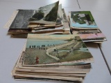 About 300 postcards, most Foreign, a few holiday