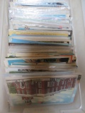 About 300 Travel Postcards, mostly US