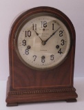 New Haven Westminster Chime Clock, with key, 10