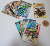 Superhero and Tarzan comics