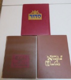 Three Jewish books, heavily illustrated, Saul Ruskin books