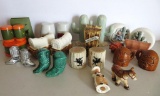 12 sets of South West themed salt and pepper shakers