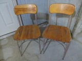 Two Heywood Wakefield chairs