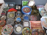 35 Ashtrays, souvenir and advertising