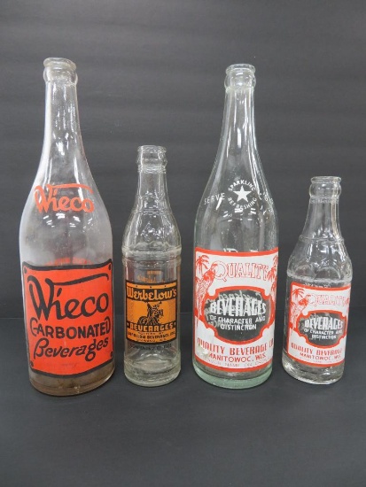 Orange ACL bottles, Wisconsin bottlers, Quality, Weico and Werbelow's