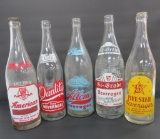 Fauerbach Beverages 8 ounce Vintage Acl Soda Pop Bottle Madison Wisconsin 139 