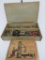 Gilbert Duplex Standard Construction Toy in wood box with instructions, c 1929