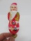 Vintage figural Santa Bulb, 4 1/2