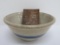 BlueBanded stoneware bowl with Watkins 1925 cook book