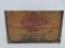 Wooden Graf's soda crate, Milwaukee, red and blue, 17