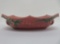 Roseville Bleeding Heart console bowl, pink, 383-12