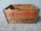 Wooden Bon Ton Waukesha Soda crate, 6-65, 16