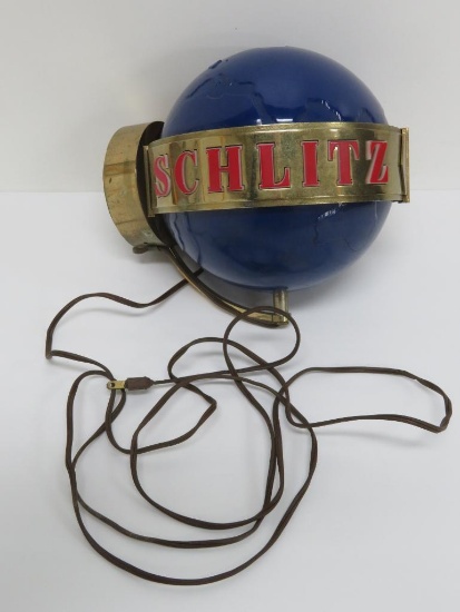 Schlitz rotating Globe light, motion light