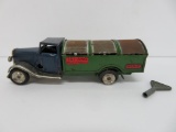 Minic Tri-Ang Truck with key, 5 1/2