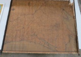 1904 Railroad Map of Wisconsin by John Thomas Railroad Commissioner