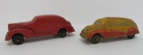 Two Auburn Rubber Cars