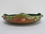 Large Roseville Snowberry bowl, 1BL2-10, green 10