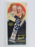 Vintage Iodent Toothpaste Advertising