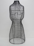 Wire mesh dress form, 31