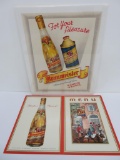 Braumeister Advertising, Menu cover and Ad sheet