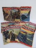 1944/45 Railroad Magazines, 11 pieces