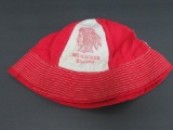 Vintage Milwaukee Braves Childrens Bucket style sun hat, panel sides