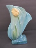 Roseville Wincraft Tulip Vase, high gloss, 273-8, blue, 8