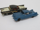 Metal Structo car and tin litho friction Highway Patrol car