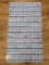 Hand Woven Rug, 55 x 31, pastel colors, never used