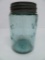Mason shoulder less Jar, Nov 30, 1858, pint