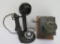 American Bell Candlestick Telephone and Greentel Electric phone