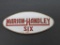 Marion-Handley enamel radiator trim emblem badge, c. 1916-1918, 2 3/4