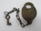 Vintage lock and key, 4