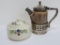 Great Northern Railroad China, sugar bowl and teapot