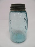 Masons Midget canning jar, Nov 30th, 1858, marked with 58