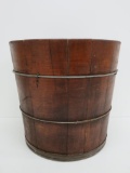 Wooden stave barrel, 14 3/4