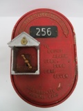 Fire Alarm Telegraph Station, Gamewell, oval