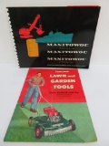 Manitowoc shipping, engineering and equipment works book, and vintage Craftsman catalog