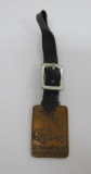 FWD watch fob with leather strap, Clintonville Wis